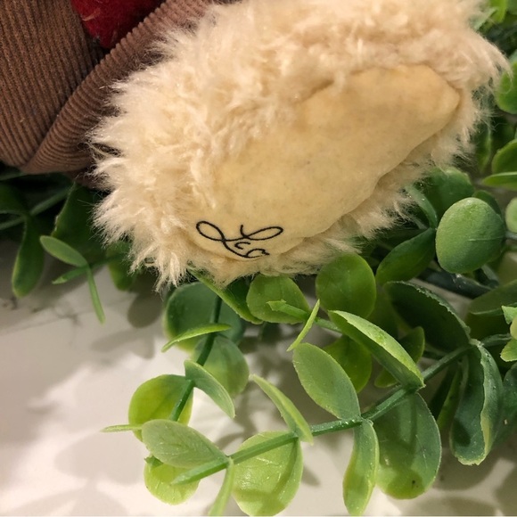 The Ganz Cottage by Lorraine bear plush hat suspenders  2002 EUC - Picture 3 of 8